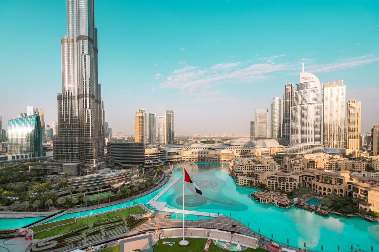 Elite Royal Apartment - Full Burj Khalifa And Fountain View - Caesar Dubai Exteriör bild